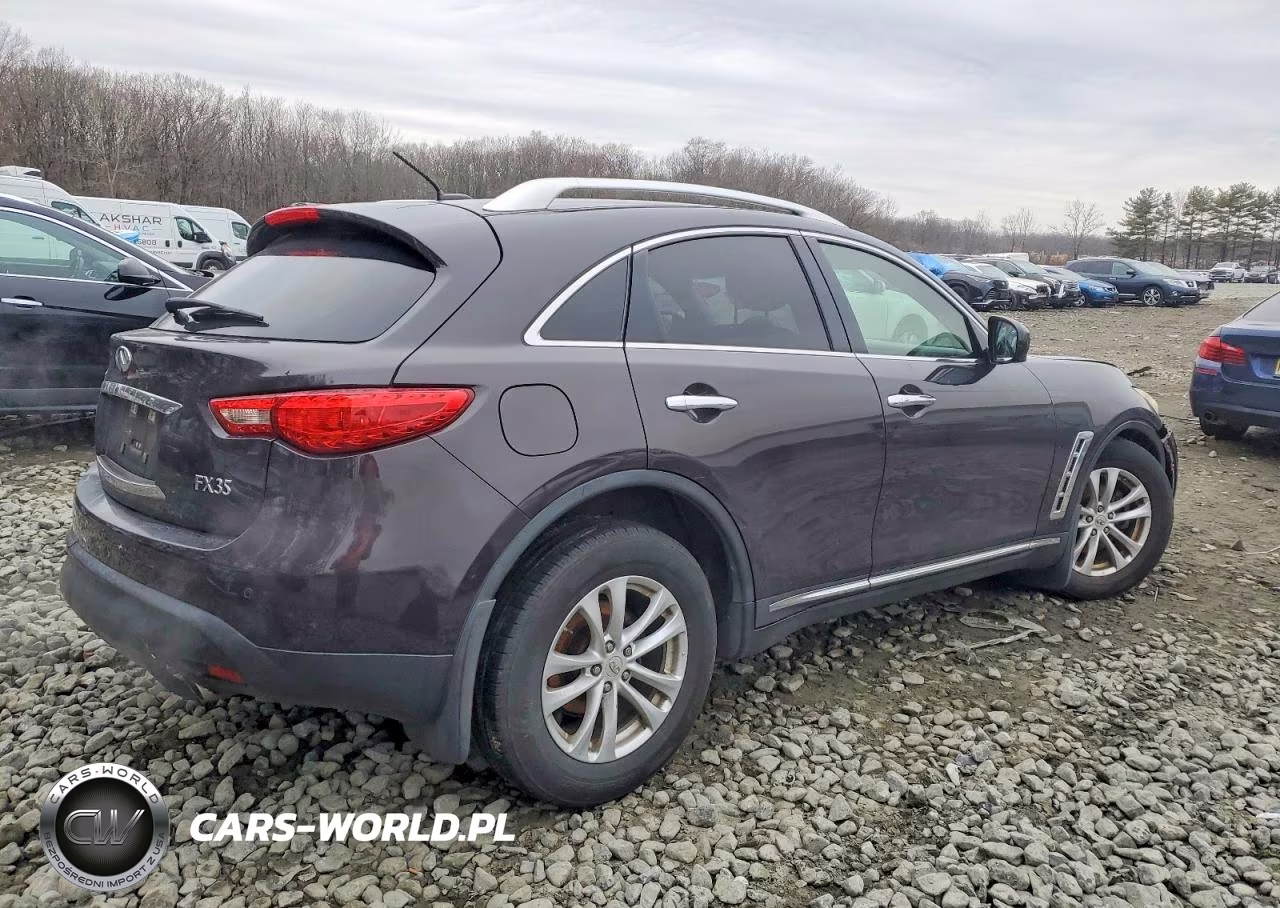 2012 Infiniti Fx35 VIN:JN8AS1MW0CM150307 - 3
