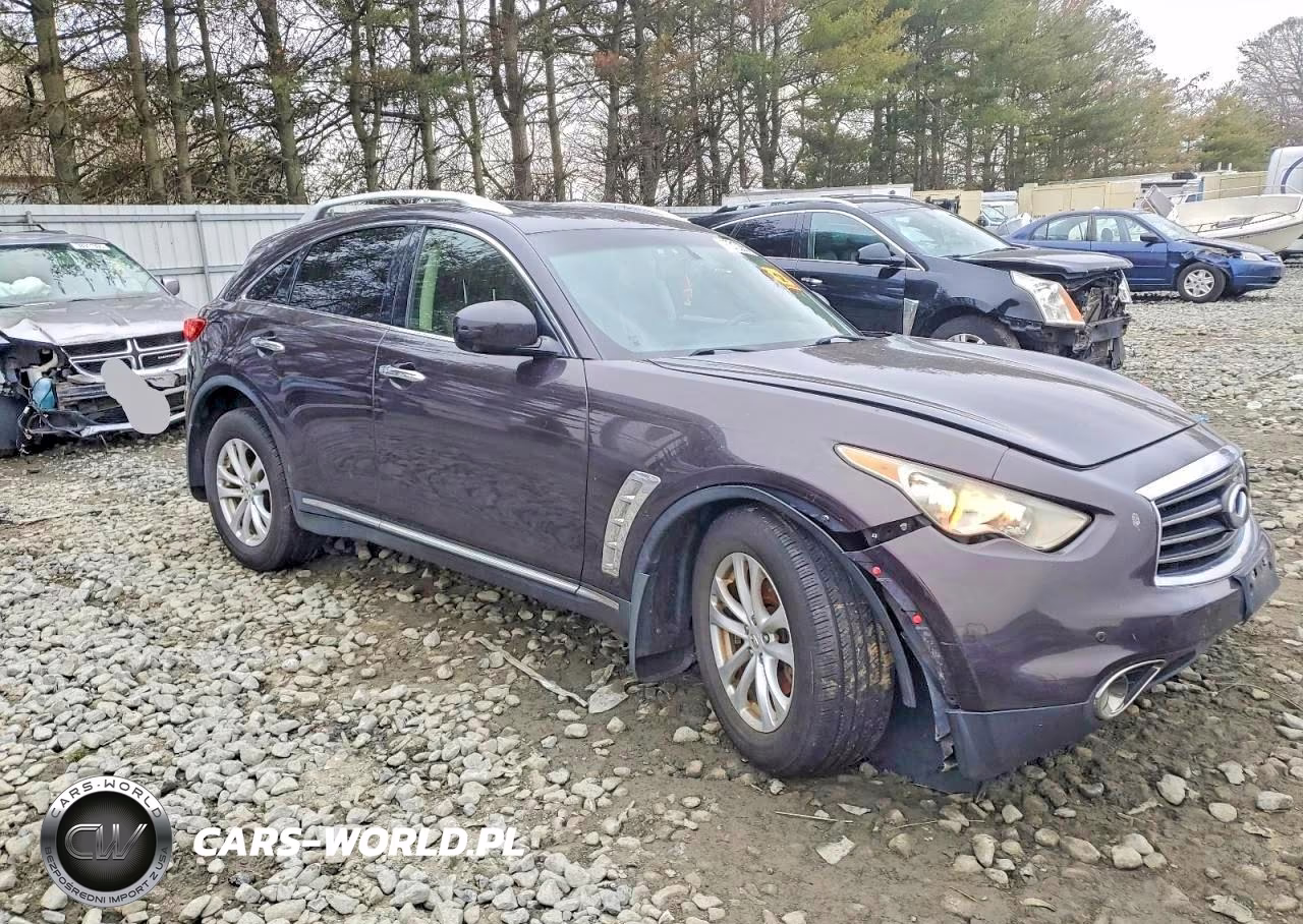 2012 Infiniti Fx35 VIN:JN8AS1MW0CM150307 - 4