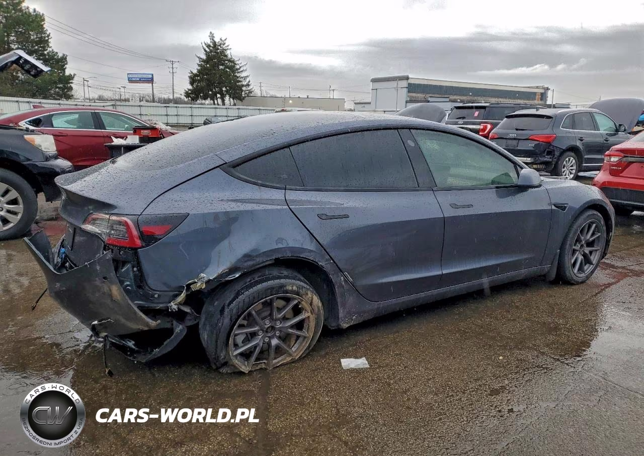 2022 Tesla Model 3 Rear-Wheel Drive VIN:5YJ3E1EA8NF320665 - 3