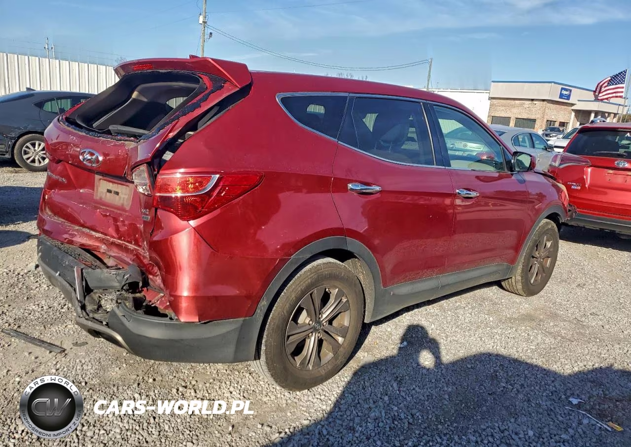 2015 Hyundai Santa Fe Sport VIN:5XYZTDLB9FG278966 - 3