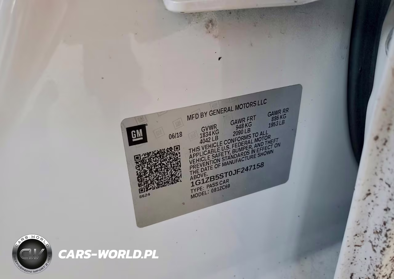 2018 Chevrolet Malibu Ls VIN:1G1ZB5ST0JF247158 - 12