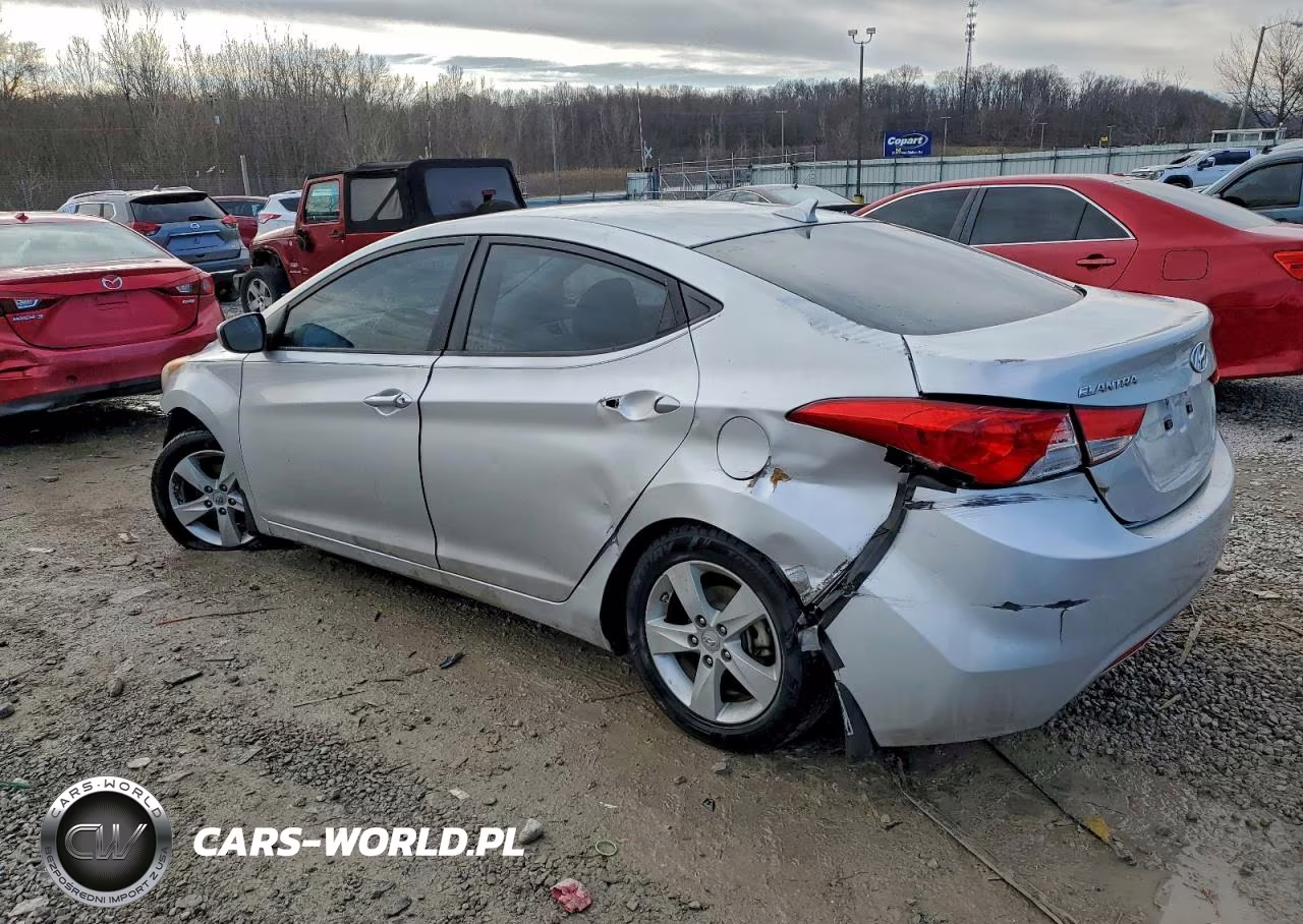 2012 Hyundai Elantra Gls VIN:KMHDH4AE2CU460569 - 2