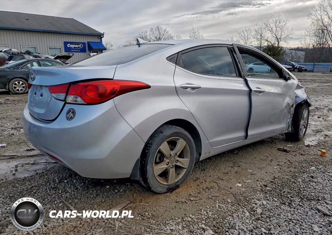 2012 Hyundai Elantra Gls VIN:KMHDH4AE2CU460569 - 3