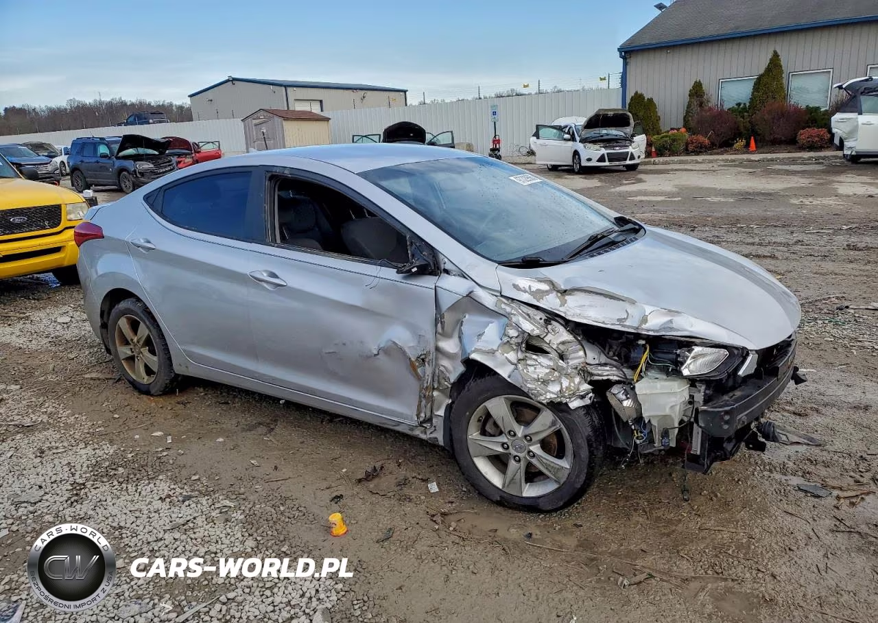 2012 Hyundai Elantra Gls VIN:KMHDH4AE2CU460569 - 4