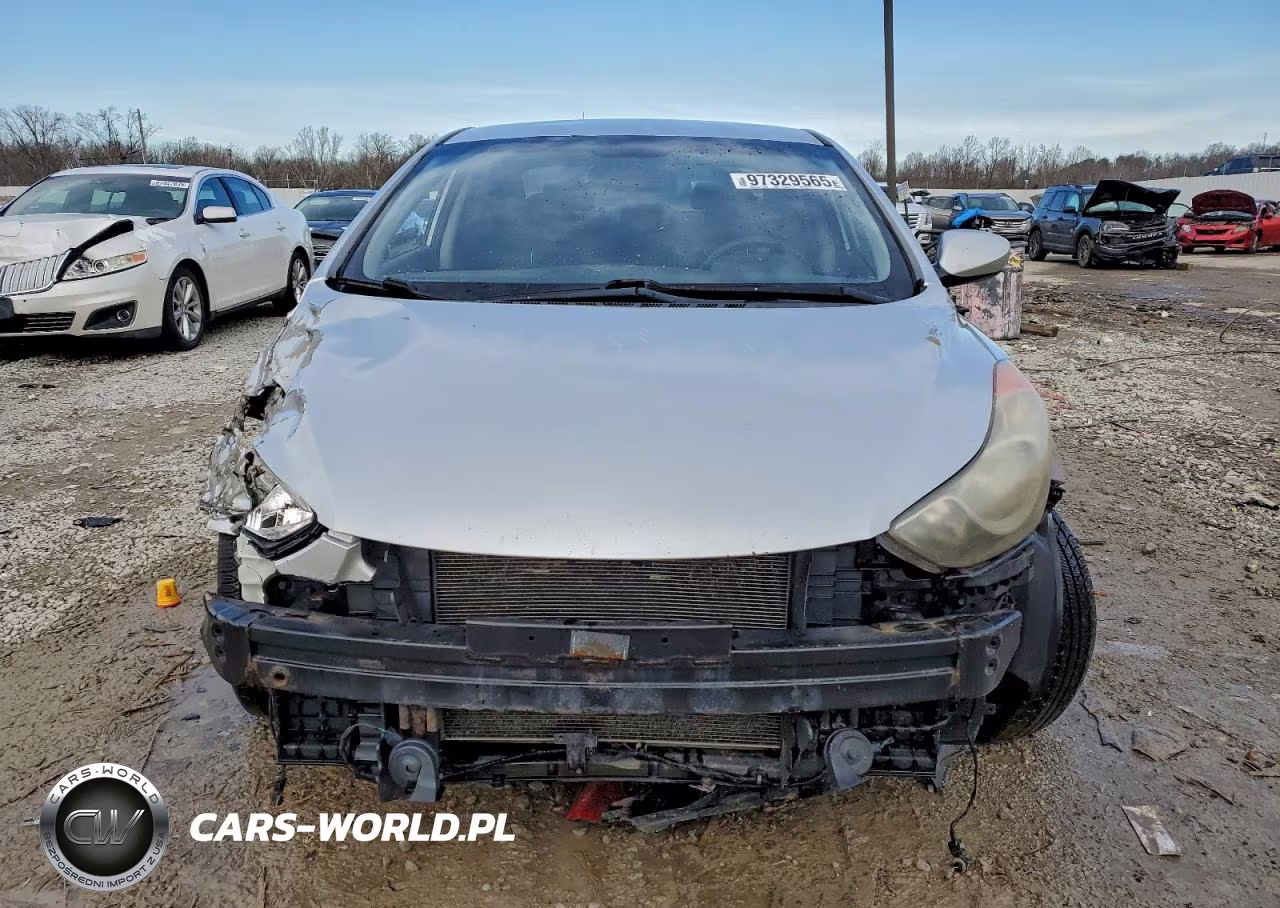 2012 Hyundai Elantra Gls VIN:KMHDH4AE2CU460569 - 5