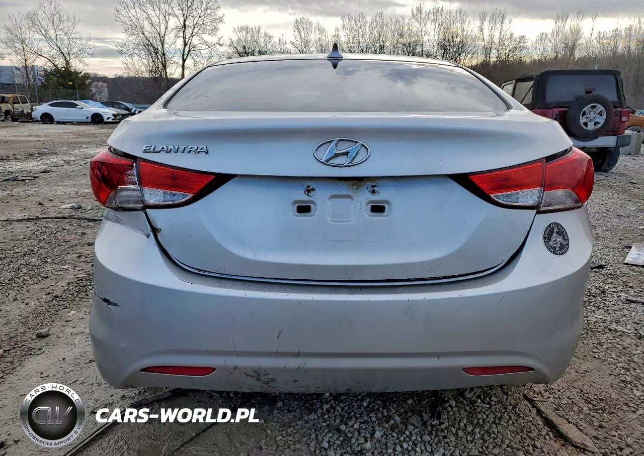 2012 Hyundai Elantra Gls VIN:KMHDH4AE2CU460569 - 6
