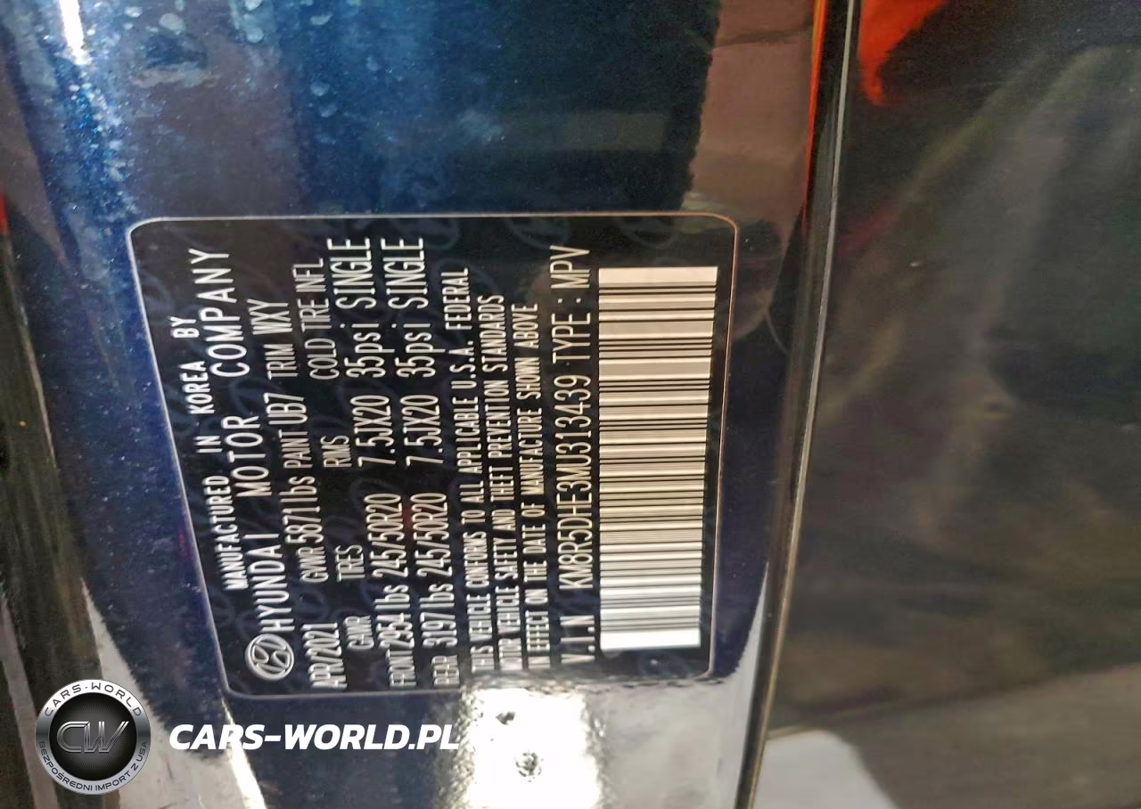 2021 Hyundai Palisade Limited VIN:KM8R5DHE3MU313439 - 14