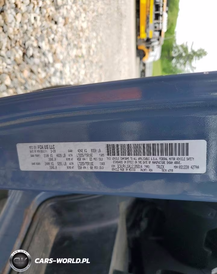 2020 Ram Promaster 3500 Delivery Van VIN:3C6URVJG4LE129314 - 13