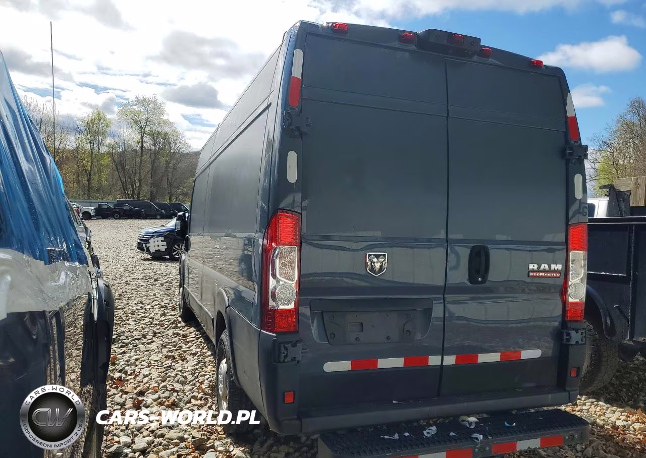 2020 Ram Promaster 3500 Delivery Van VIN:3C6URVJG7LE140386 - 2