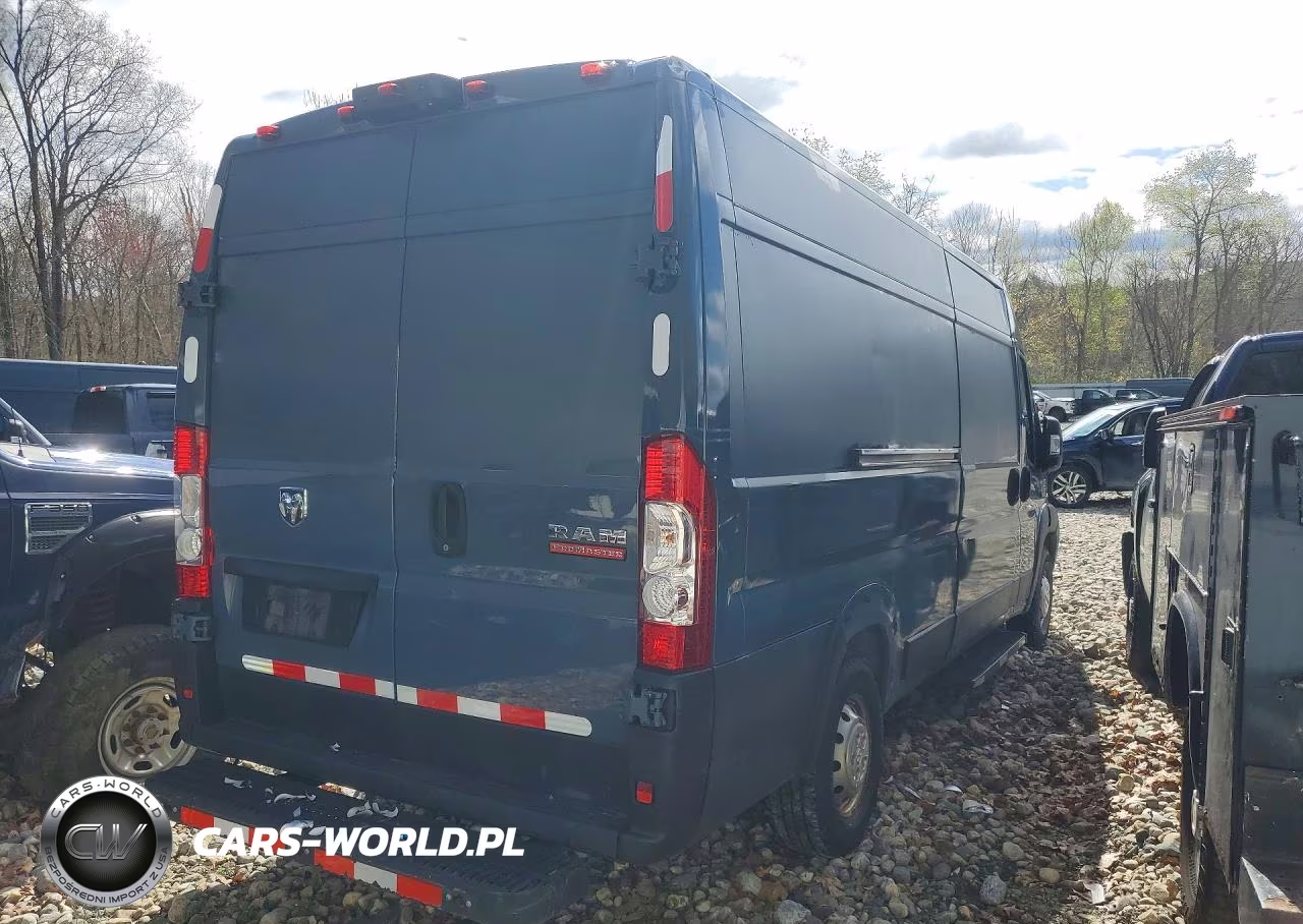 2020 Ram Promaster 3500 Delivery Van VIN:3C6URVJG7LE140386 - 3