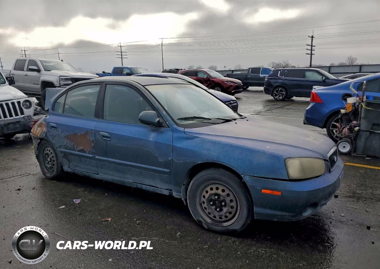 2001 Hyundai Elantra Gls VIN:KMHDN45D21U205380 - 4