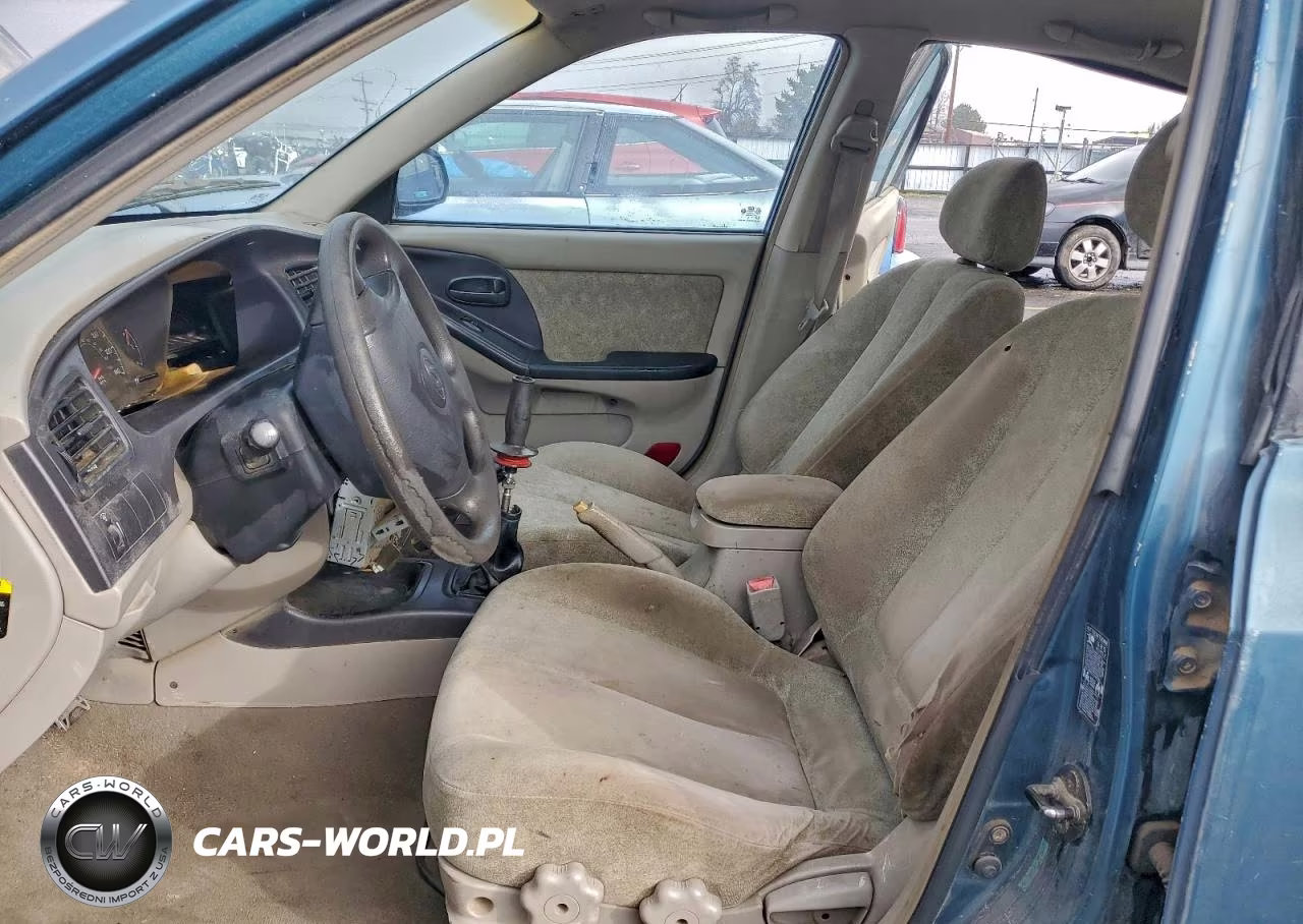 2001 Hyundai Elantra Gls VIN:KMHDN45D21U205380 - 7