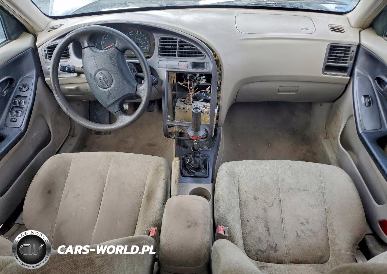 2001 Hyundai Elantra Gls VIN:KMHDN45D21U205380 - 8