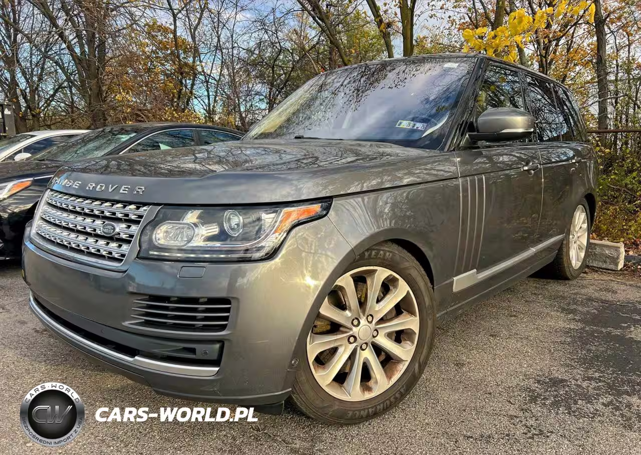 2017 Land Rover Range Rover Hse