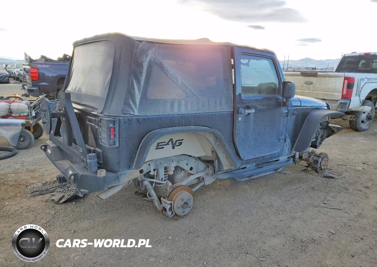 2011 Jeep Wrangler Sport VIN:1J4AA2D14BL550961 - 3