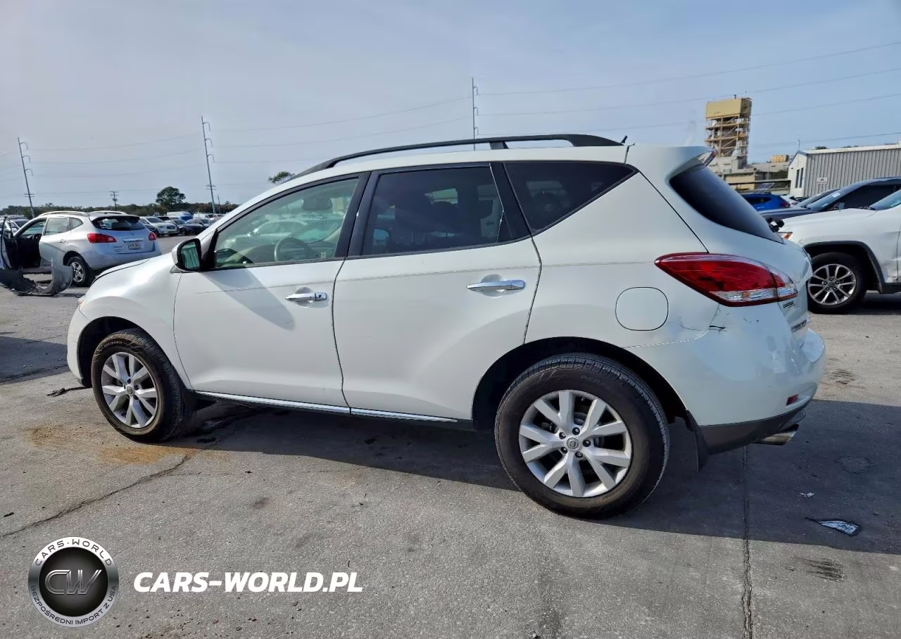 2014 Nissan Murano S VIN:JN8AZ1MU2EW416024 - 2