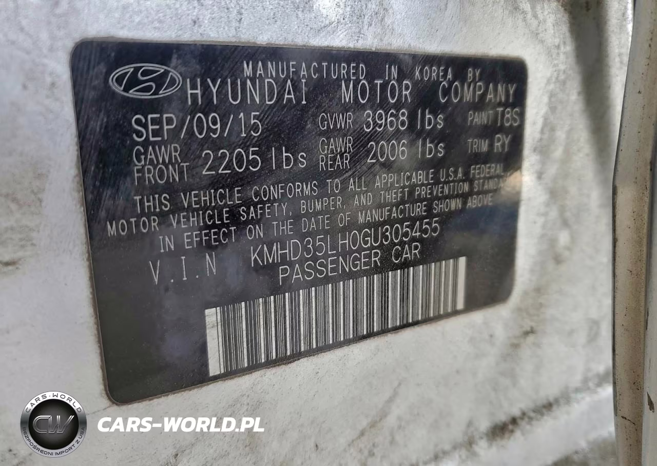 2016 Hyundai Elantra Gt VIN:KMHD35LH0GU305455 - 13