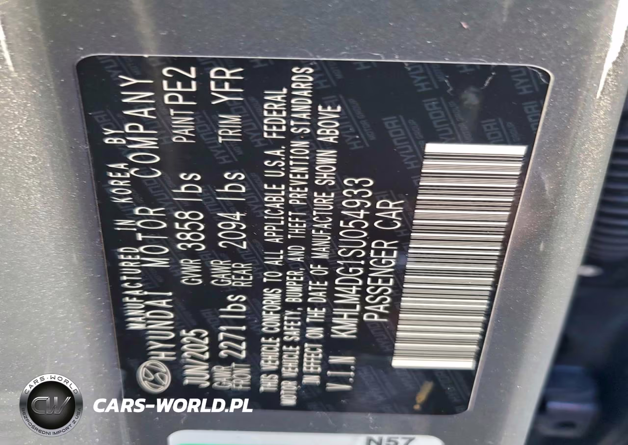 2025 Hyundai Elantra Sel Sport VIN:KMHLM4DG1SU054933 - 13
