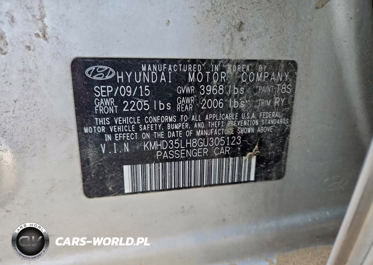2016 Hyundai Elantra Gt VIN:KMHD35LH8GU305123 - 13