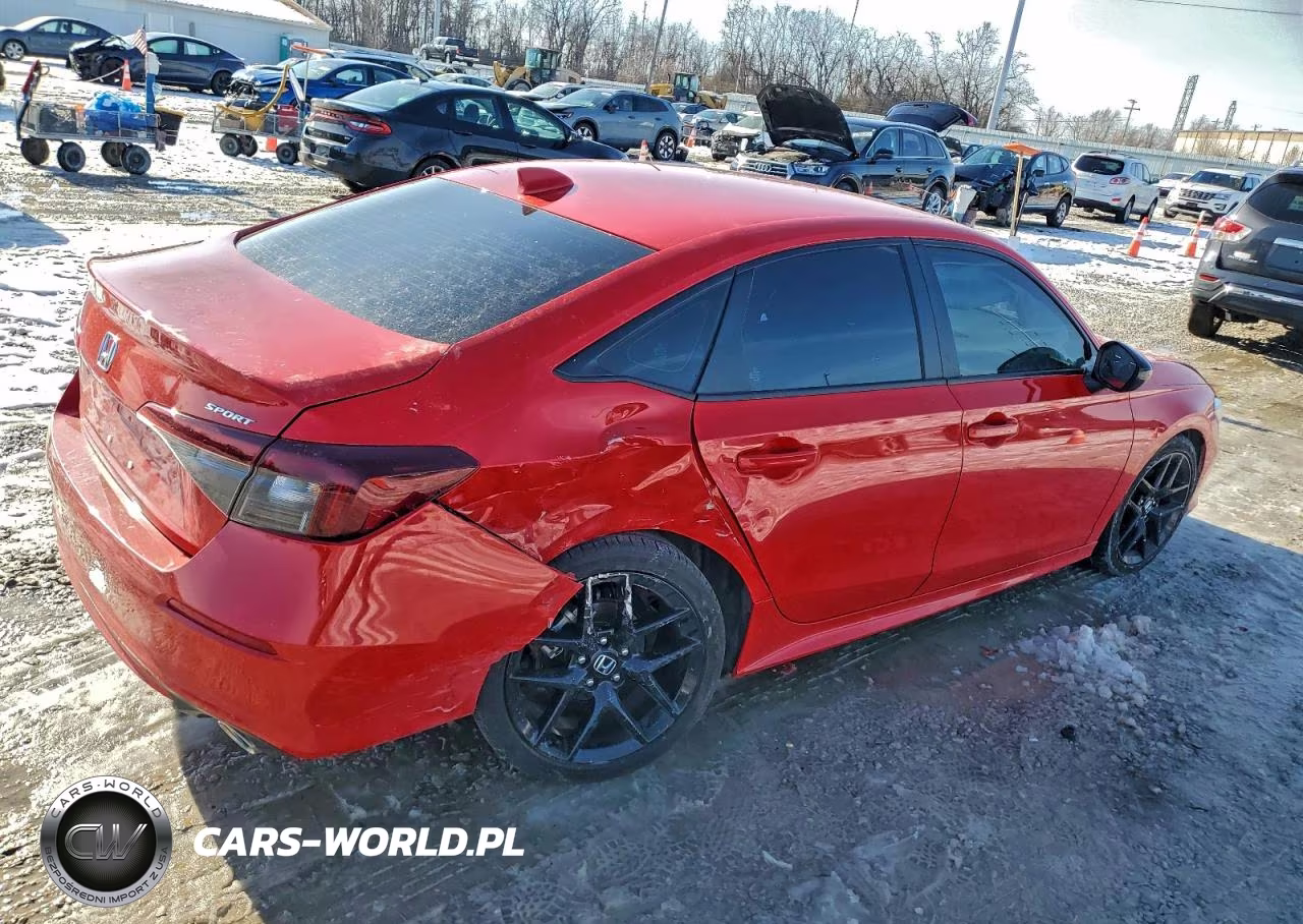 2025 Honda Civic Sport VIN:2HGFE2F58SH545048 - 3