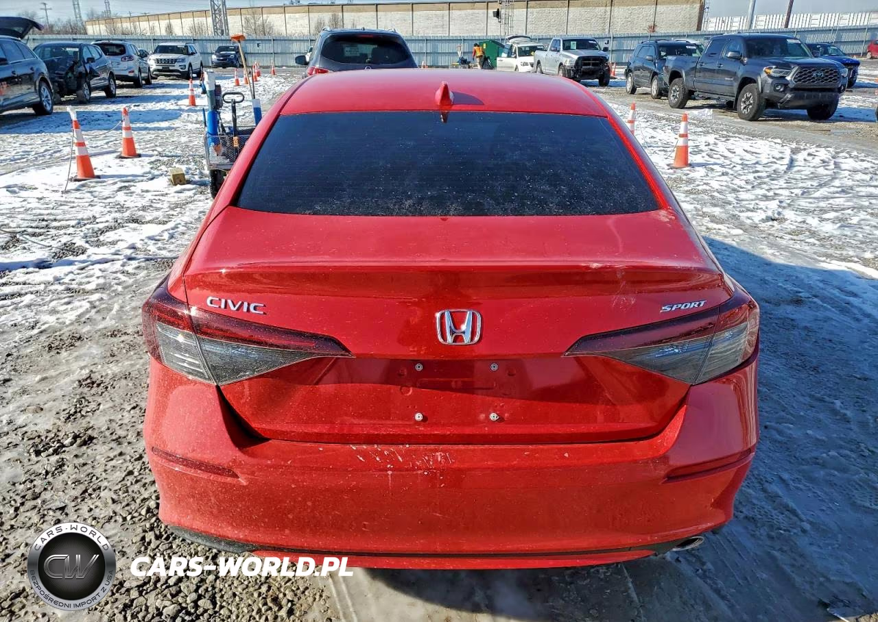 2025 Honda Civic Sport VIN:2HGFE2F58SH545048 - 6