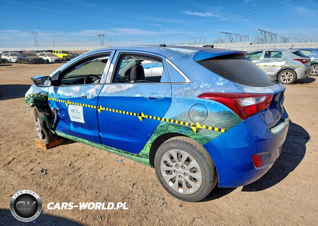 2017 Hyundai Elantra Gt VIN:KMHD35LH0HU381436 - 2