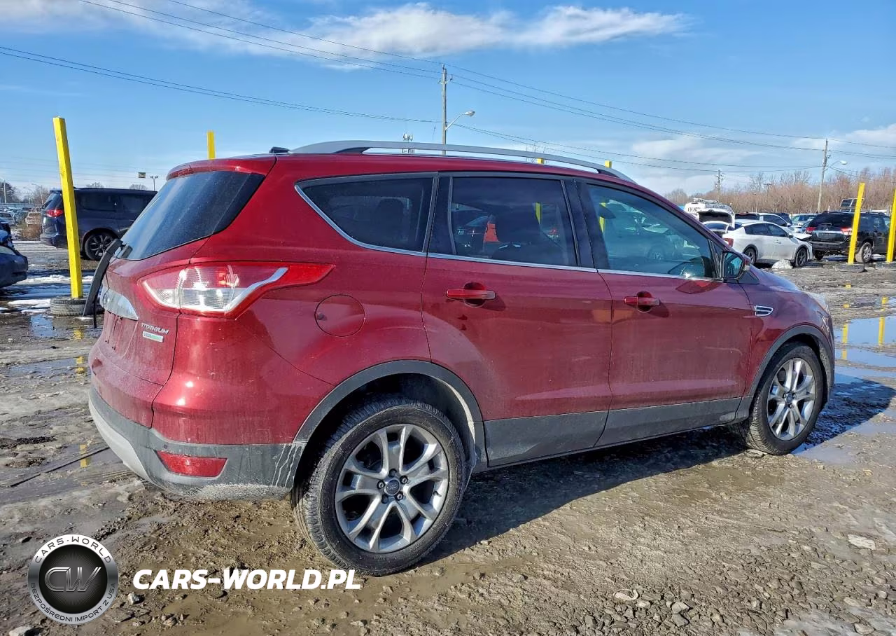 2014 Ford Escape Titanium VIN:1FMCU0J94EUA38597 - 3
