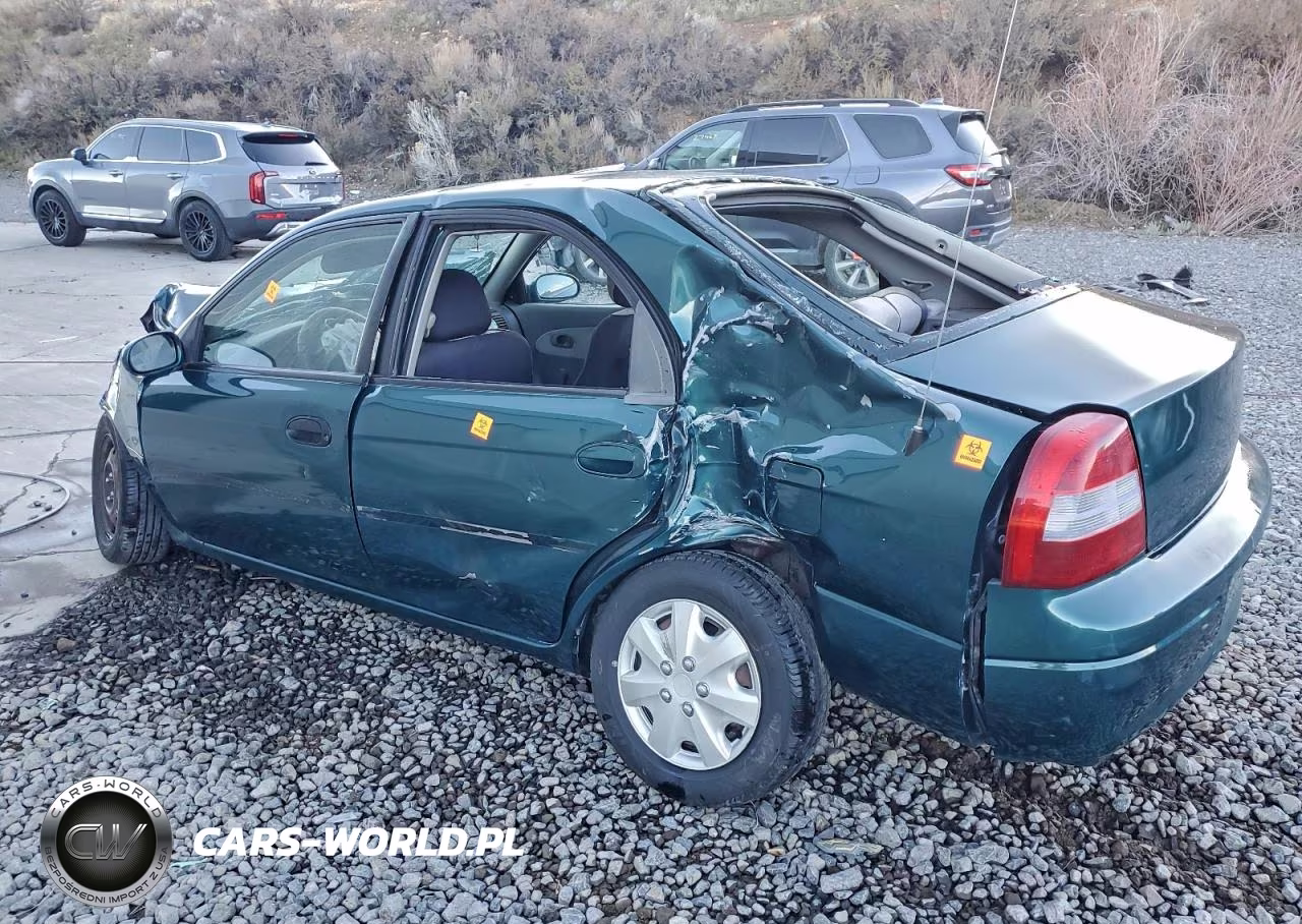 2001 Kia Spectra Gs VIN:KNAFB161315036194 - 2