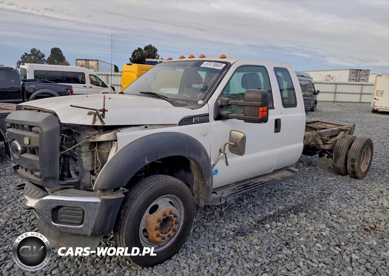 2012 Ford F550 Super Duty Truck Cab And Chassis