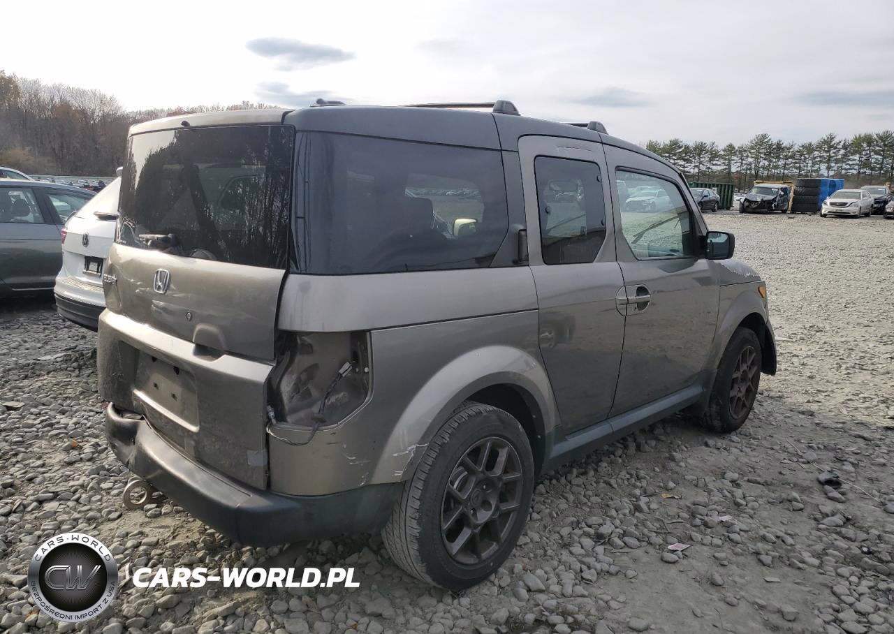 2008 Honda Element Ex VIN:5J6YH28768L015373 - 3
