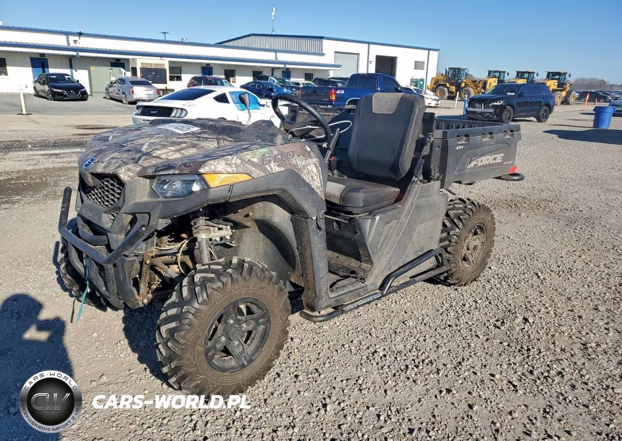 2022 Cfmoto Uforce Utility Vehicle VIN:LCELDUZ93N6001500 - 2