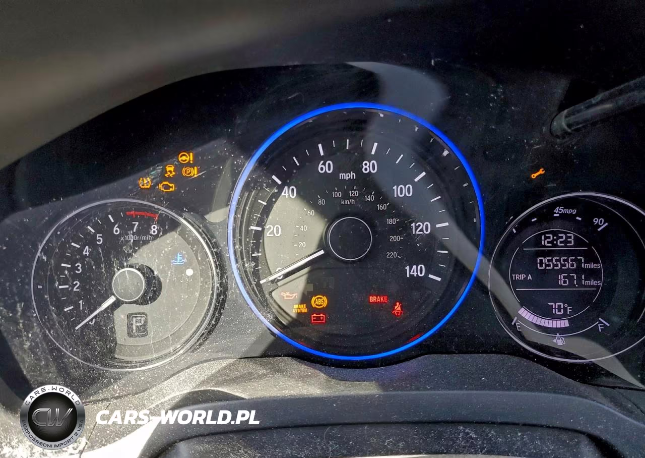 2021 Honda Hr-V Lx VIN:3CZRU6H30MM747253 - 9