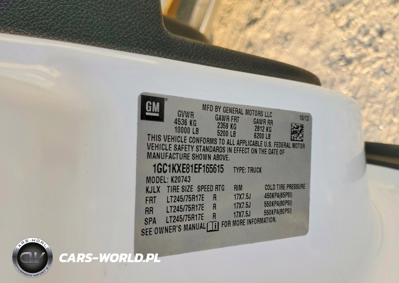 2014 Chevrolet Silverado K2500 Heavy Duty Lt VIN:1GC1KXE81EF165615 - 12
