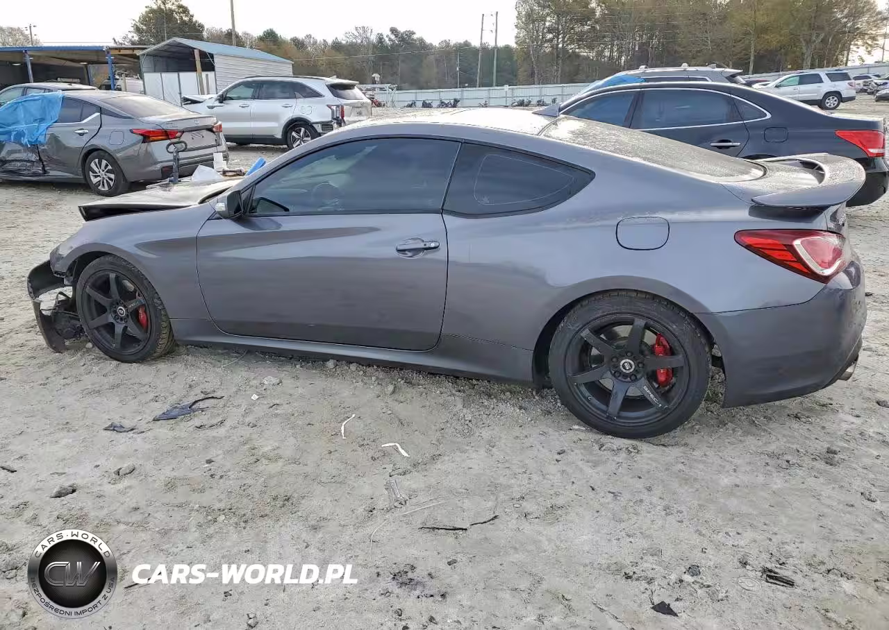 2015 Hyundai Genesis Coupe 3.8L VIN:KMHHU6KJ5FU121877 - 2