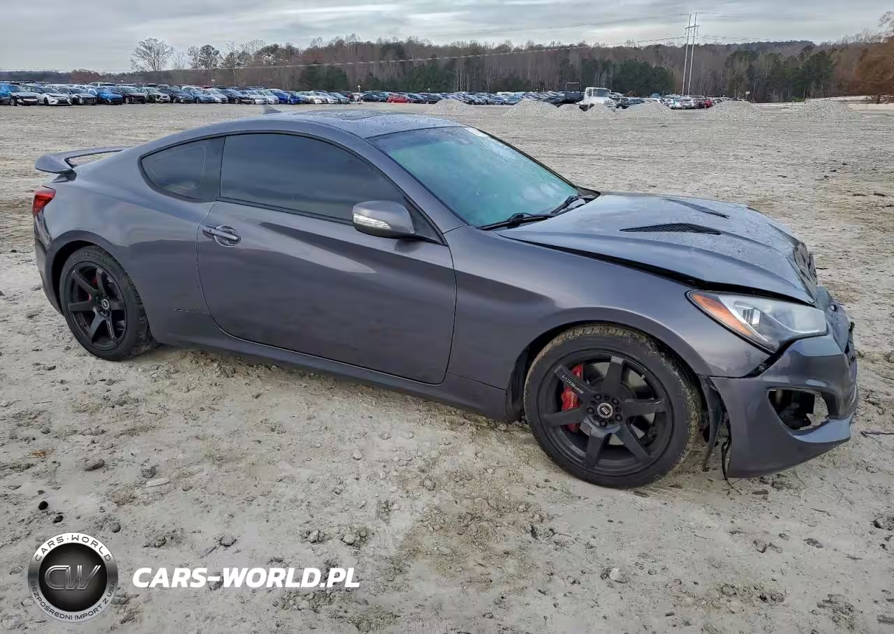 2015 Hyundai Genesis Coupe 3.8L VIN:KMHHU6KJ5FU121877 - 4