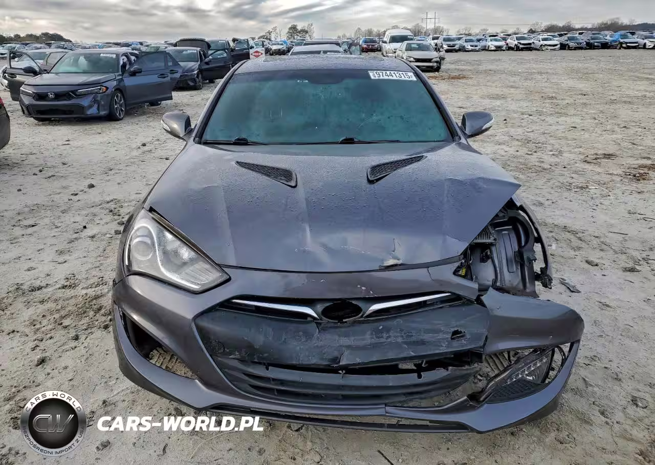 2015 Hyundai Genesis Coupe 3.8L VIN:KMHHU6KJ5FU121877 - 5