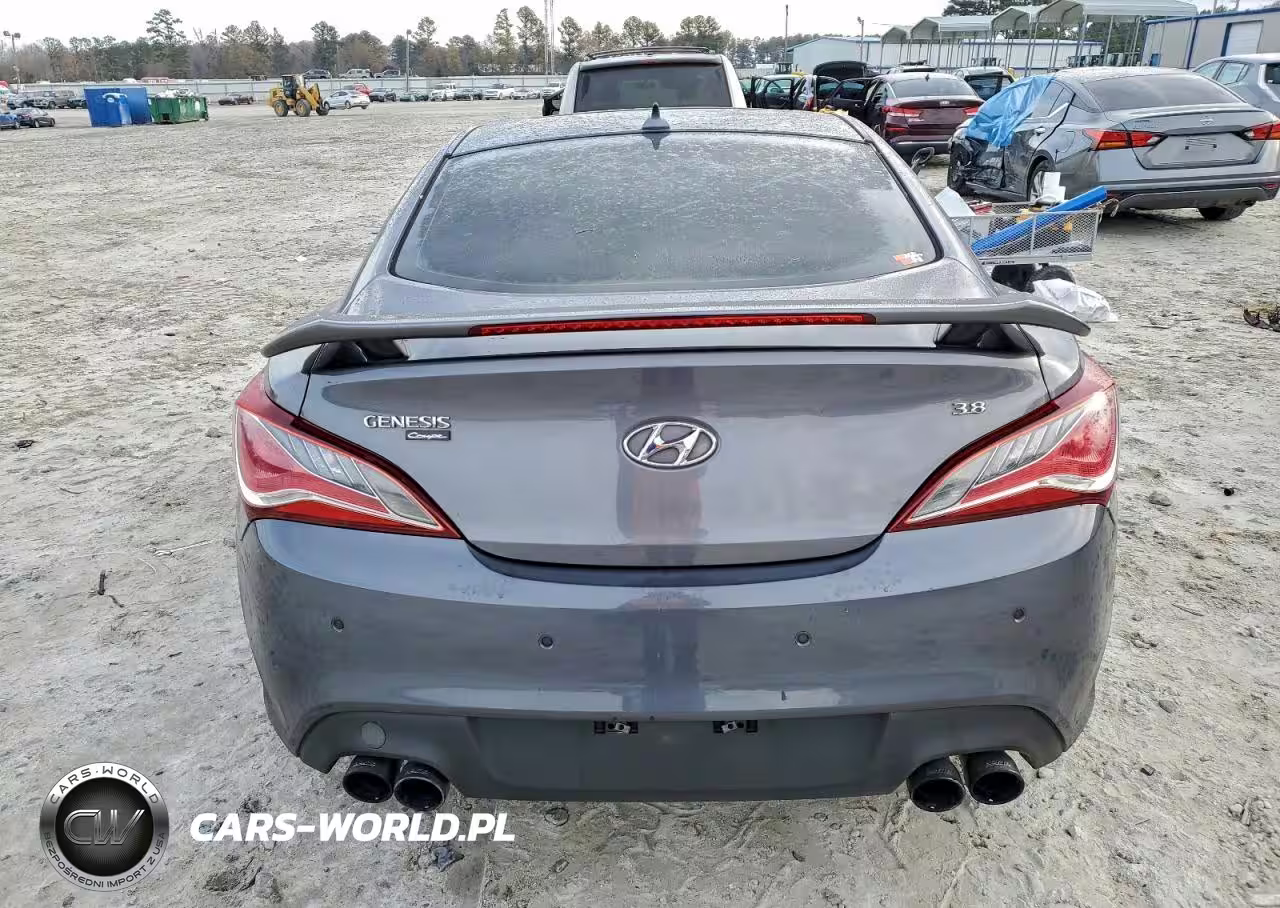 2015 Hyundai Genesis Coupe 3.8L VIN:KMHHU6KJ5FU121877 - 6