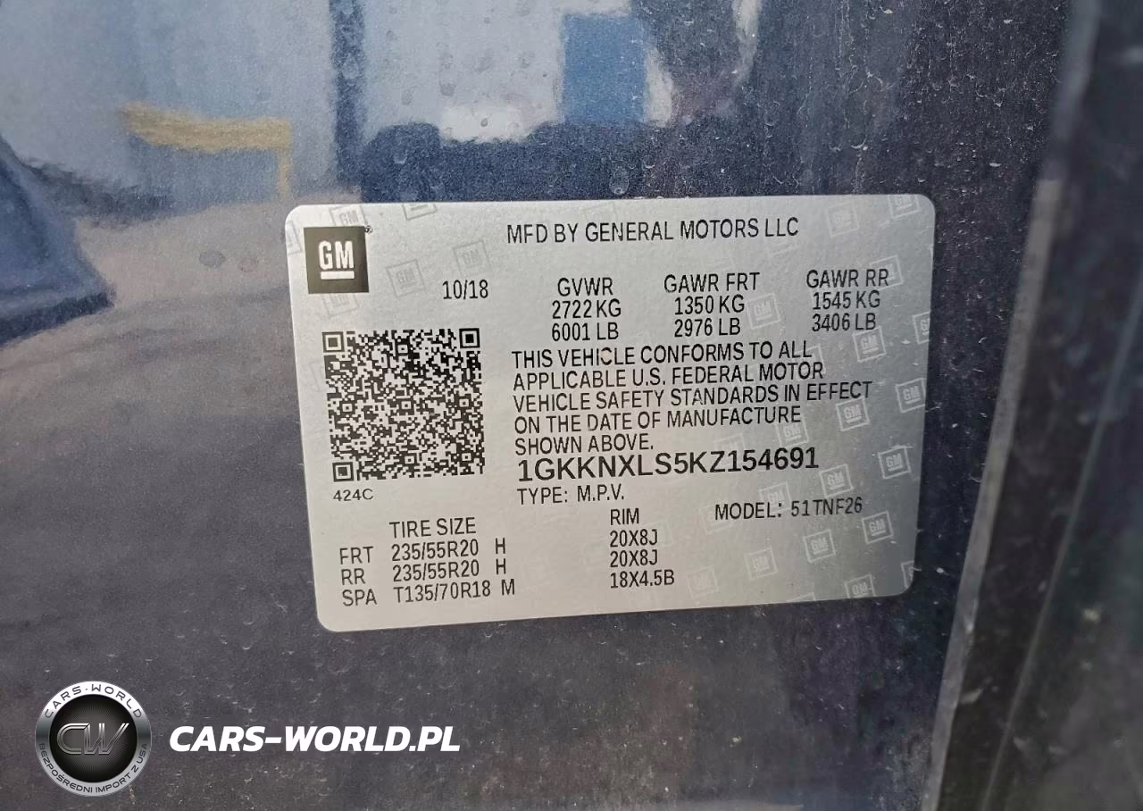 2019 GMC Acadia Denali VIN:1GKKNXLS5KZ154691 - 13