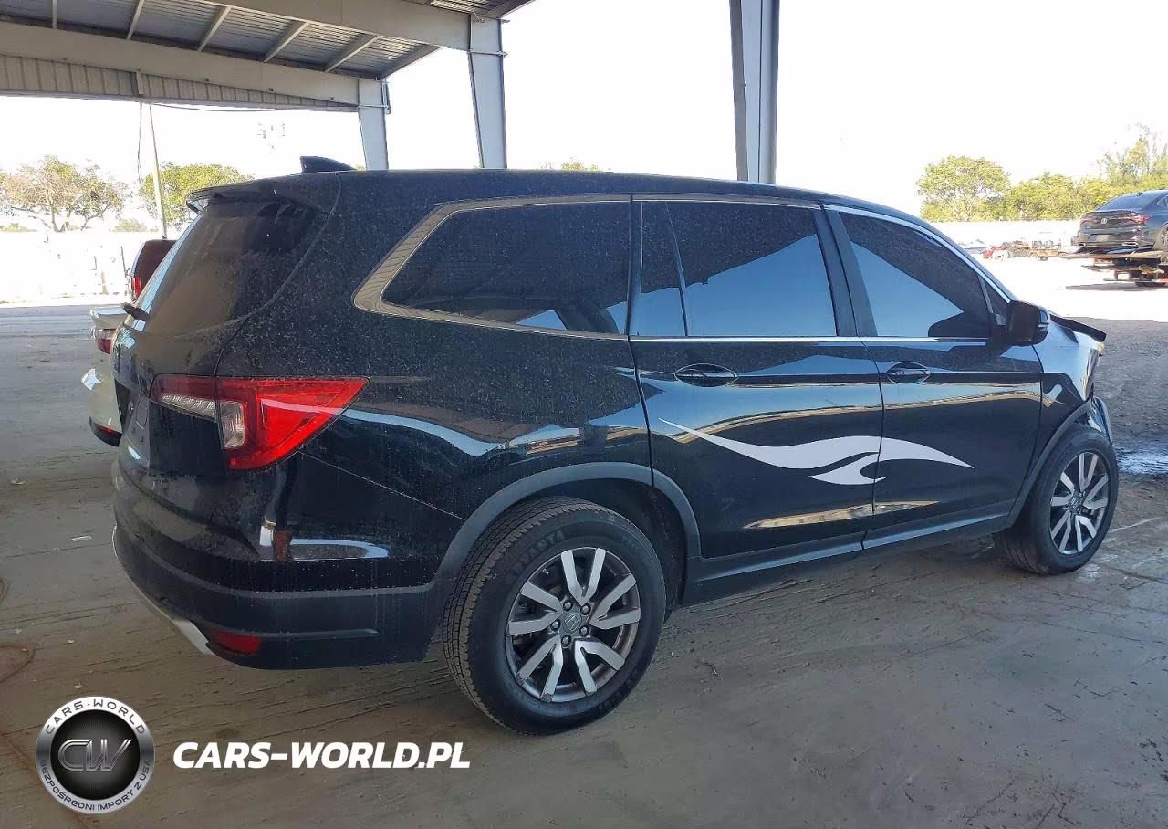 2022 Honda Pilot Exl VIN:5FNYF5H51NB006445 - 3