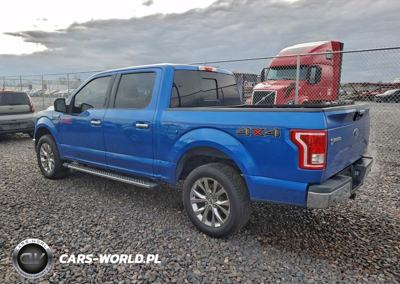 2016 Ford F150 Supercrew VIN:1FTEW1EF8GFA61725 - 2