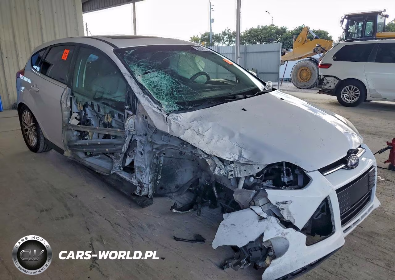 2014 Ford Focus Titanium VIN:1FADP3N25EL448156 - 4