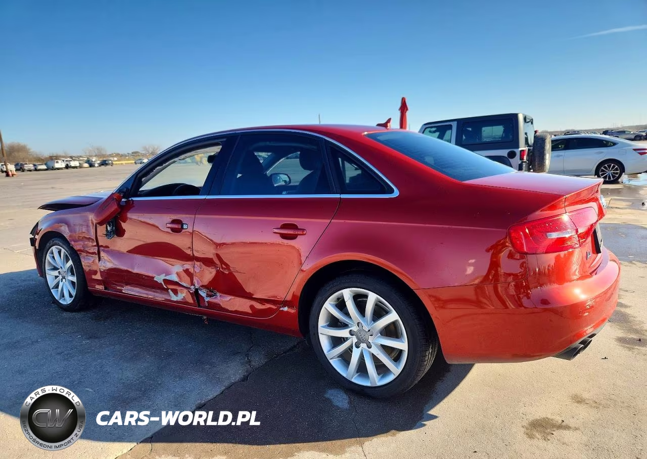 2013 Audi A4 2.0T VIN:WAUFFAFL1DN019954 - 2