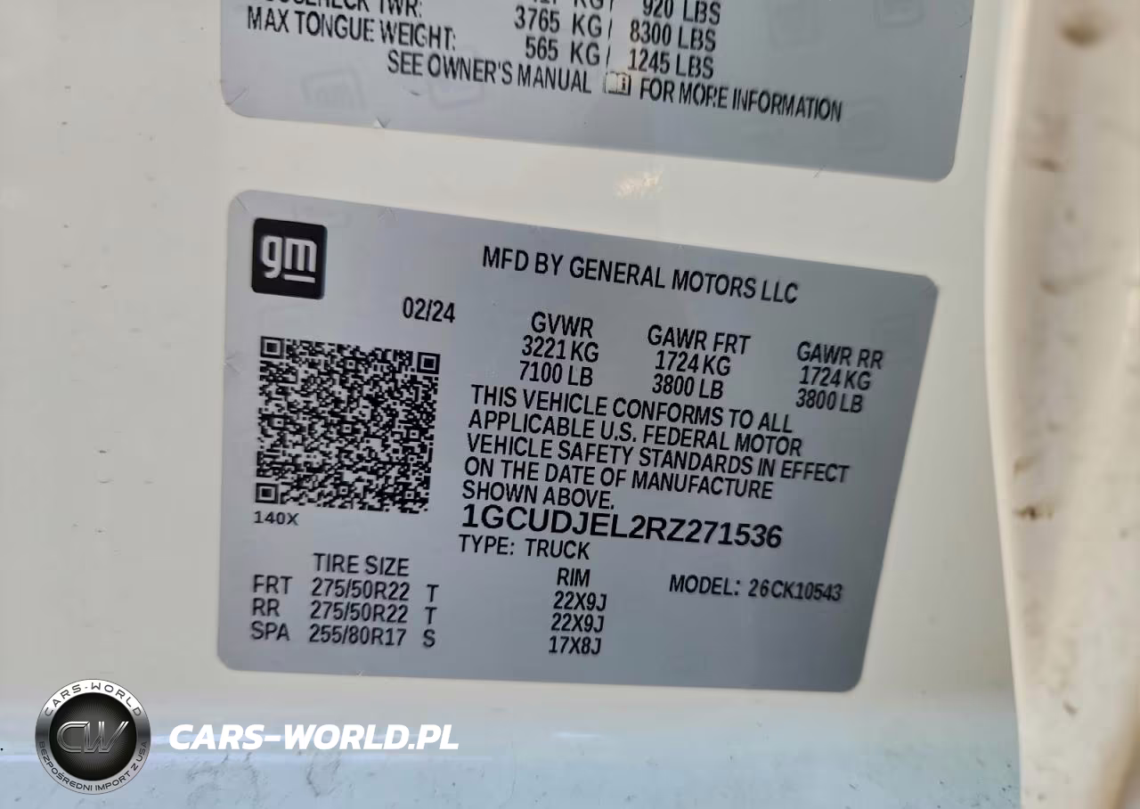2024 Chevrolet Silverado K1500 High Country VIN:1GCUDJEL2RZ271536 - 13