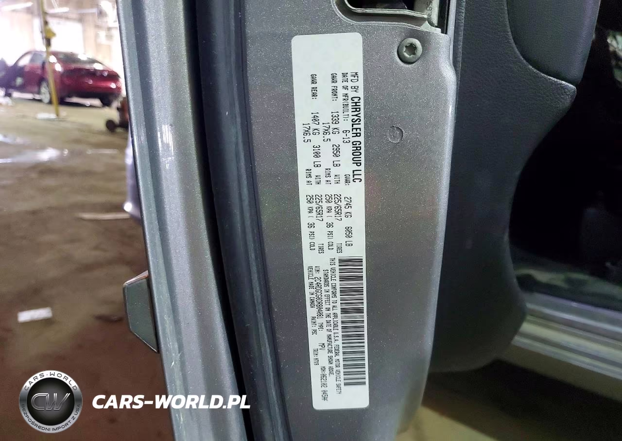 2013 Dodge Grand Caravan Sxt VIN:2C4RDGCG0DR804081 - 13