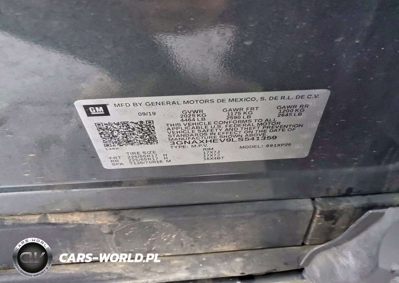 2020 Chevrolet Equinox Ls VIN:3GNAXHEV9LS541359 - 12