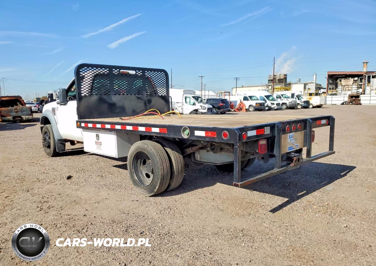 2008 Ford F450 Flatbed Truck VIN:1FDXF46R48EE58192 - 2