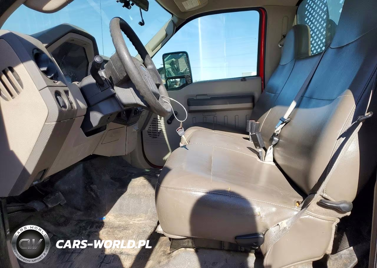 2008 Ford F450 Flatbed Truck VIN:1FDXF46R48EE58192 - 7
