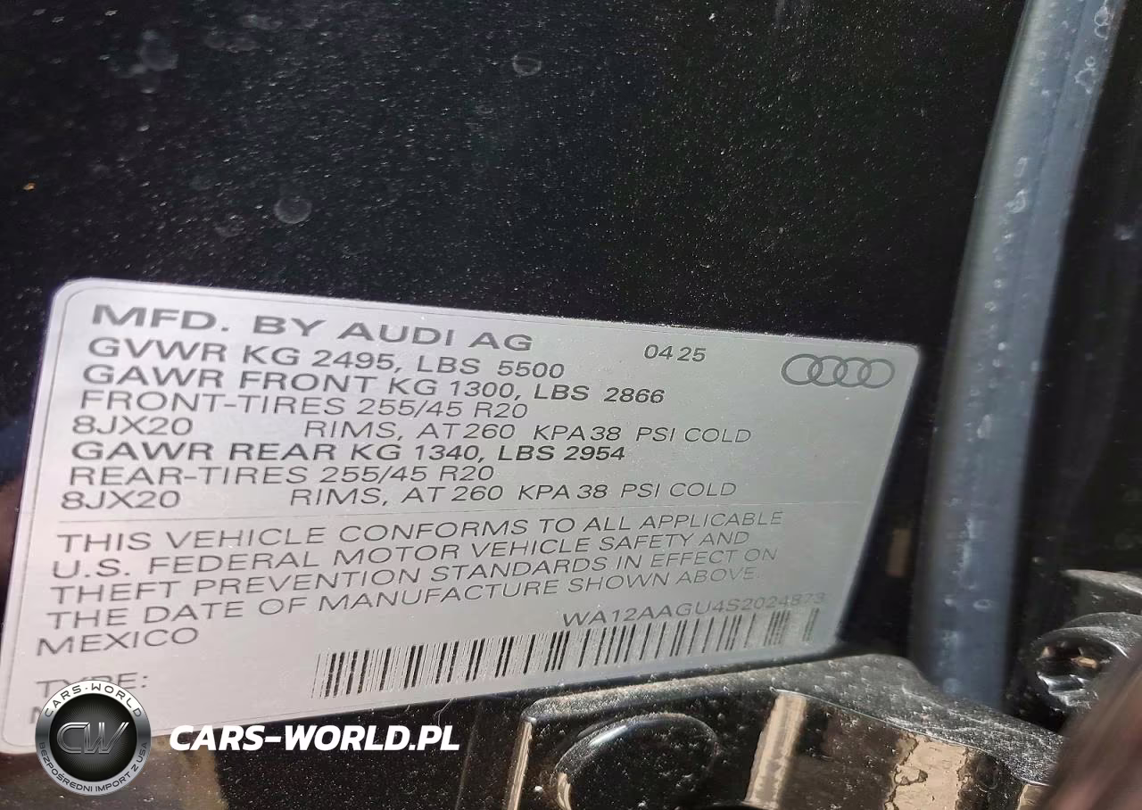 2025 Audi Q5 Premium Plus VIN:WA12AAGU4S2024873 - 13