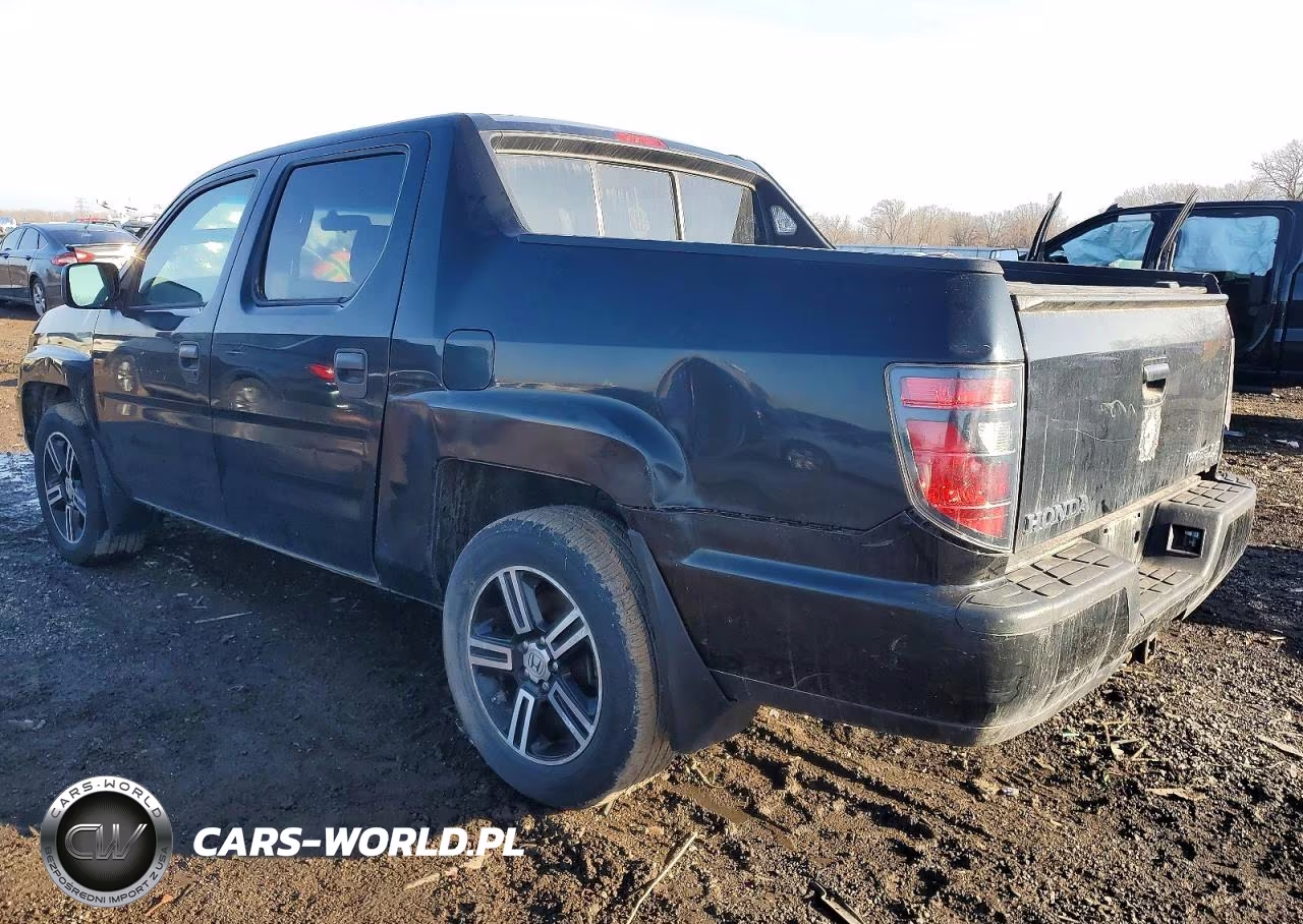 2012 Honda Ridgeline Sport VIN:5FPYK1F72CB455579 - 2