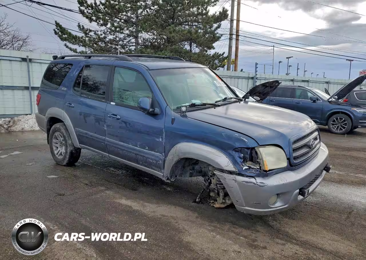 2003 Toyota Sequoia Sr5 VIN:5TDBT44AX3S150841 - 4